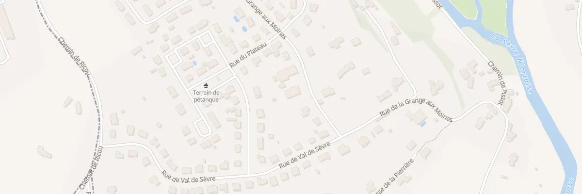 Plan du 44 Rue de la Grange aux Moines à Saint-Maixent-l’École