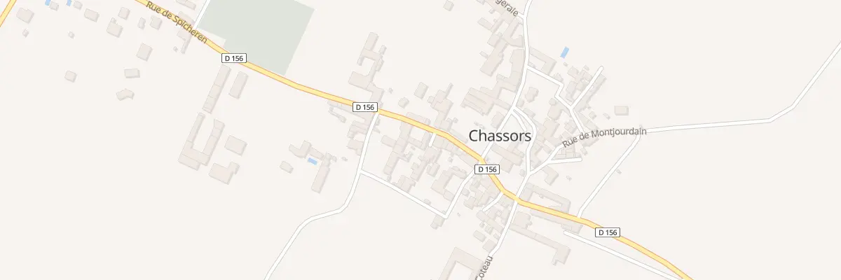 Plan du 16 Rue de Spicheren à Chassors