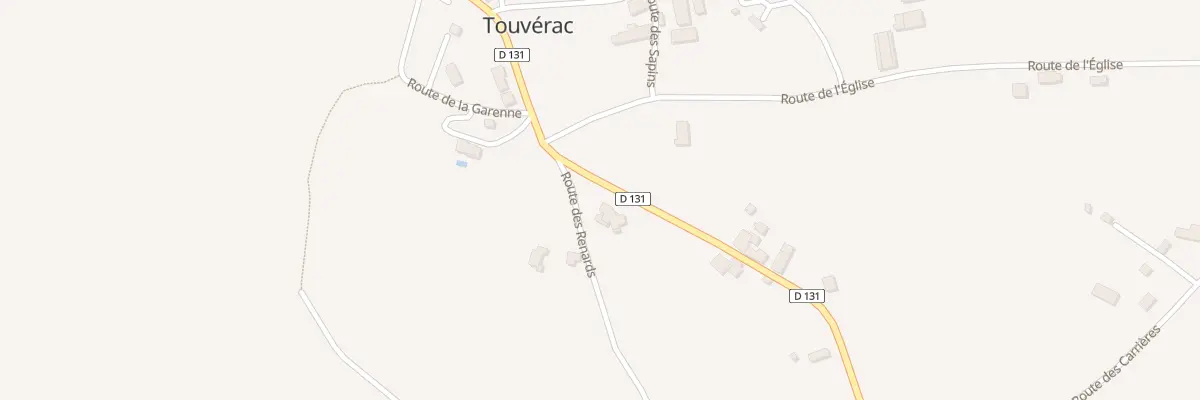 Plan du 1 Rte des Renards à Touvérac
