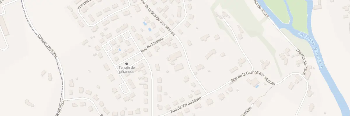 Plan du 42 Rue de la Grange aux Moines à Saint-Maixent-l’École