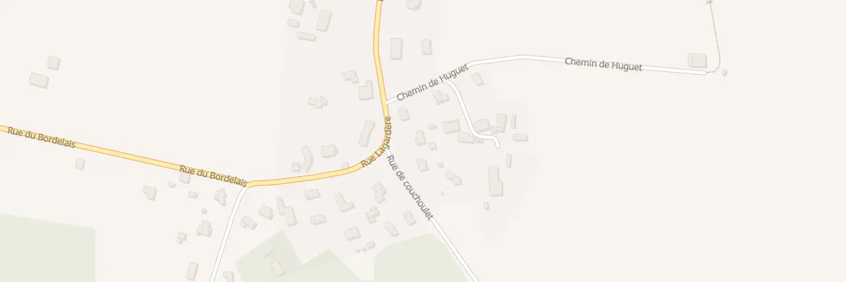 Plan du 9 Rue de Couchoulet à Coimères