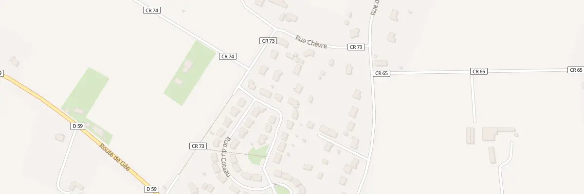 Plan du 8 Rue du Clos des Vignes à Beaufort-en-Anjou