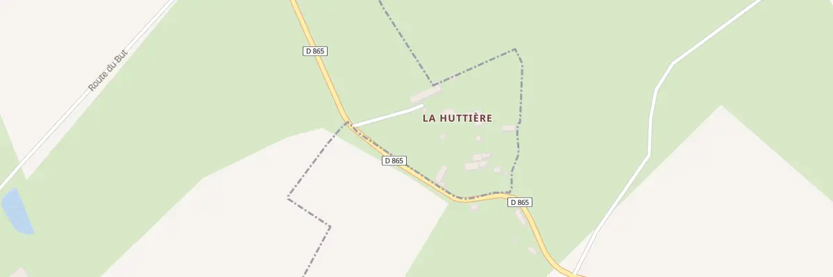 Plan du 10 Rte de la Huttière à Lougé-sur-Maire