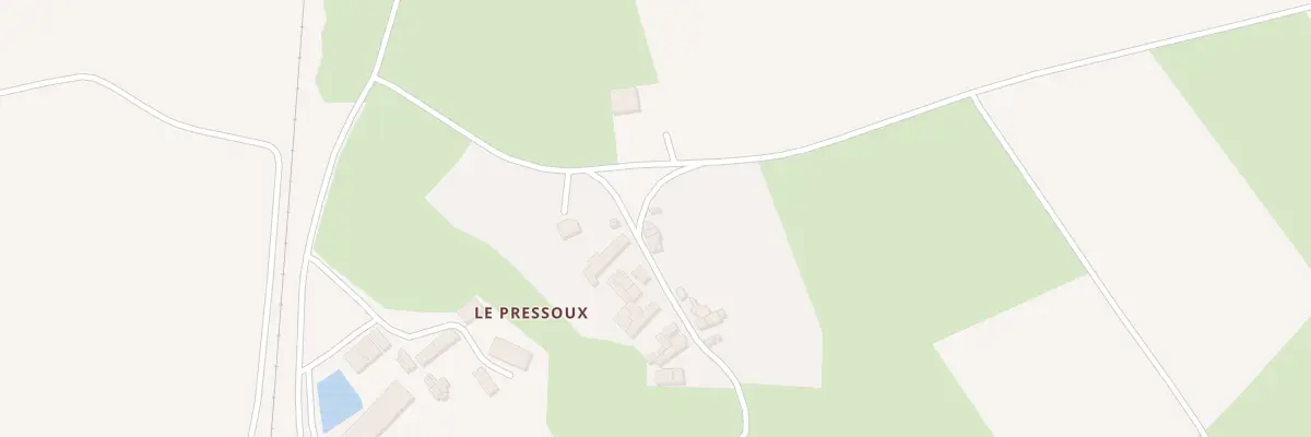 Plan du 1 Le Pressoux à Gourgé