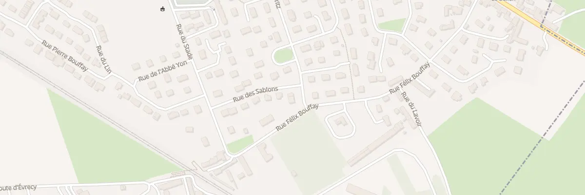 Plan du 14 Rue des Sablons à Bellengreville
