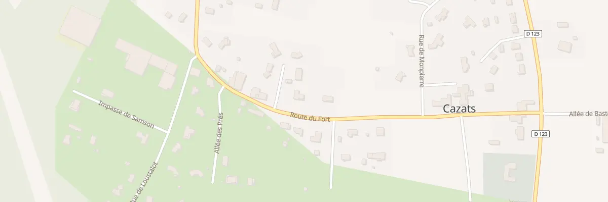 Plan du 5103 Benquet à Cazats