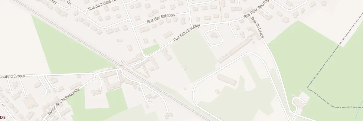 Plan du 13 Rue Félix Bouffay à Bellengreville