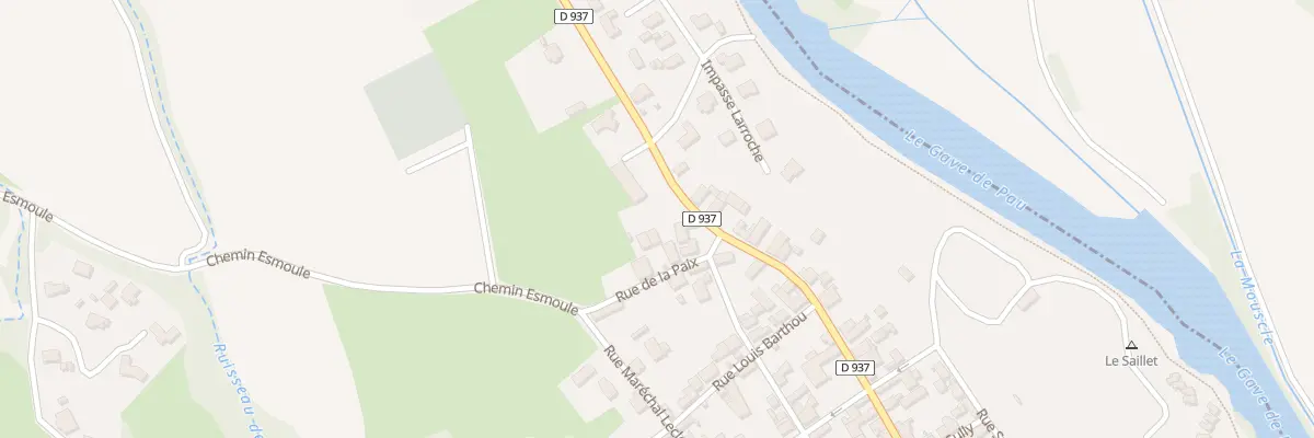 Plan du 4 Rue de la Paix à Lestelle-Bétharram