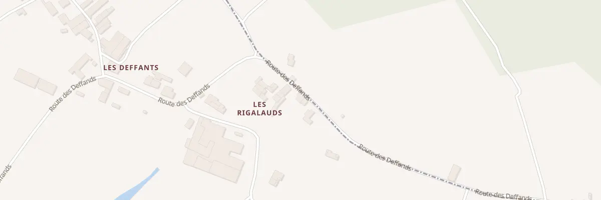 Plan du 5 Les Rigalauds au Tâtre