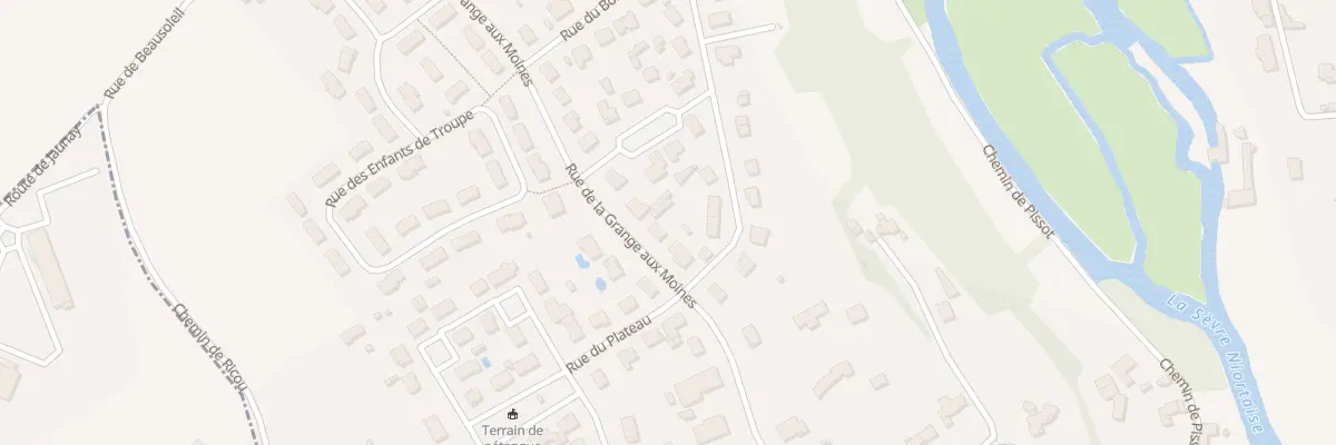 Plan du 35 Rue de la Grange aux Moines à Saint-Maixent-l’École