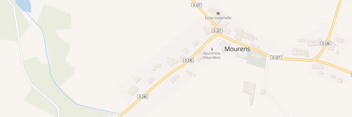 Plan du 30 Le Bourg à Mourens