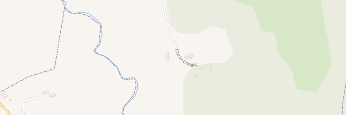 Plan du 4 Che de Labugue à Burosse-Mendousse