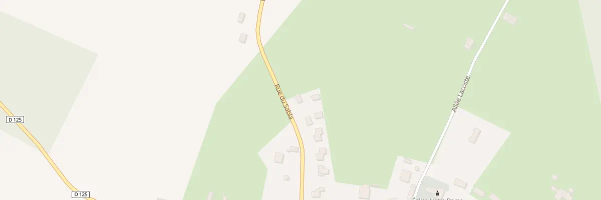 Plan du 250 Rue du Sabla à Coimères