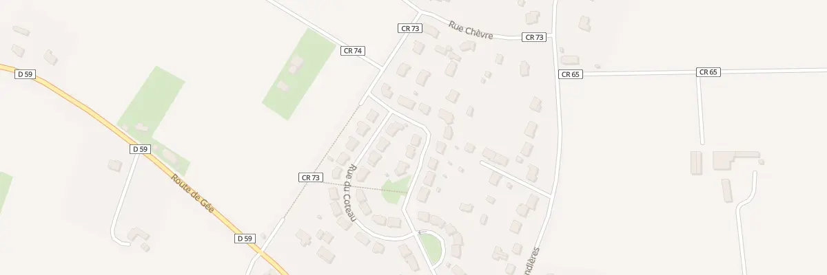 Plan du 5 Rue du Clos des Vignes à Beaufort-en-Anjou