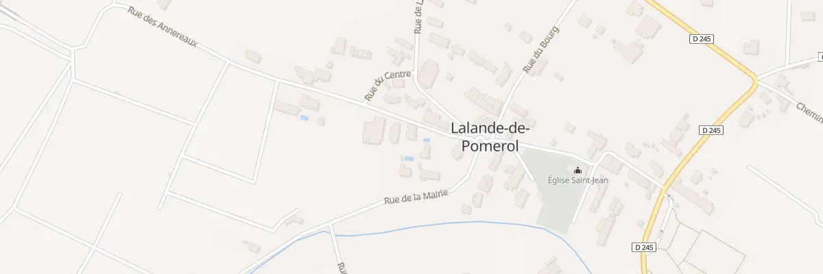 Plan du 149 La Lande à Lalande-de-Pomerol