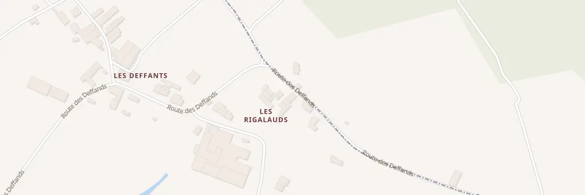 Plan du 5090 Les Rigalauds au Tâtre