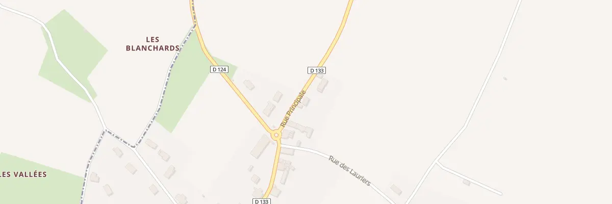 Plan du 28 Rue Principale à Macqueville