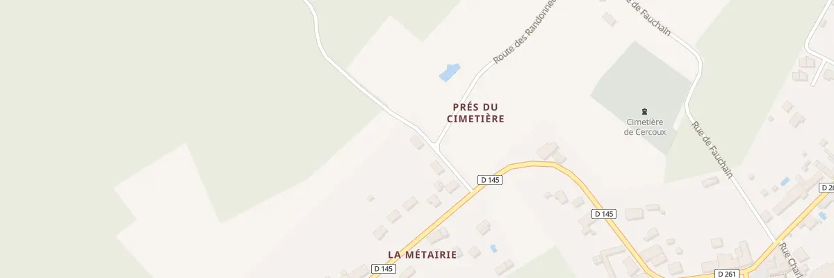 Plan du 5 La Métairie à Cercoux