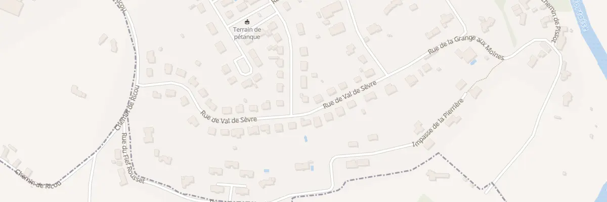 Plan du 12 Rue du Val de Sèvre à Saint-Maixent-l’École