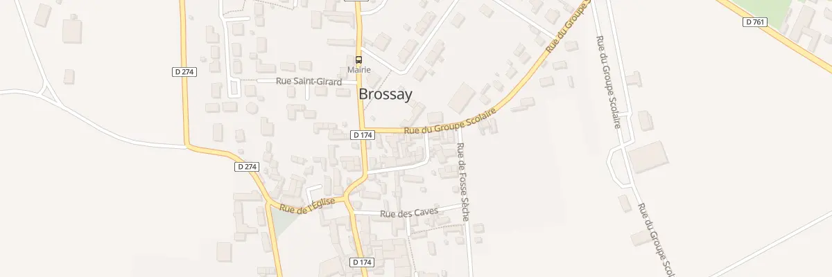 Plan du 5 Rue traversière à Brossay