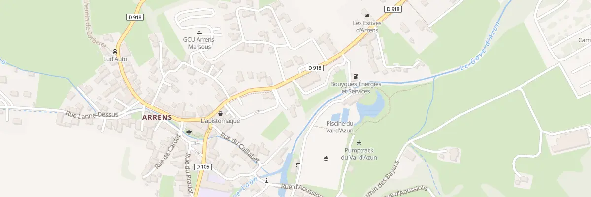 Plan du 20 Rte d’Azun à Arrens-Marsous
