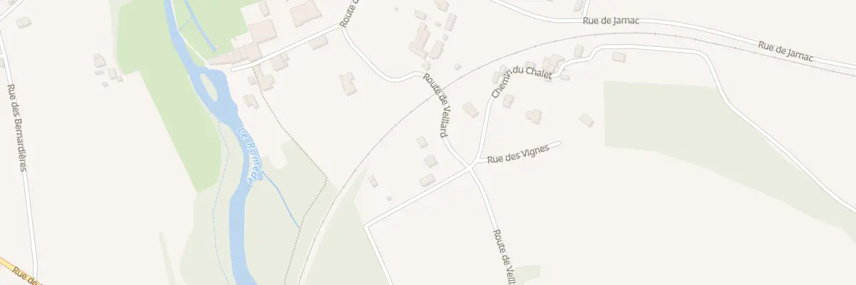 Plan du 4 Rte de Veillard à Bourg-Charente