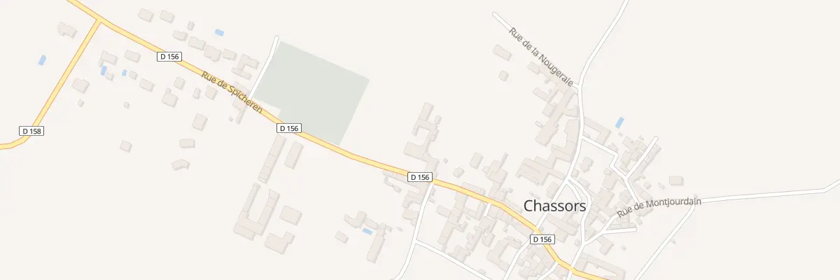 Plan du 5075 Rue de Spicheren à Chassors
