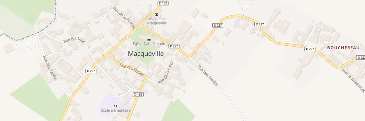 Plan du 6 Rue des Tilleuls à Macqueville