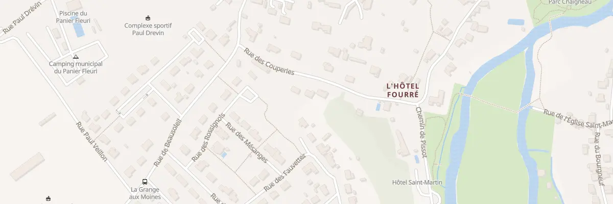Plan du 6 Rue des Couperies à Saint-Maixent-l’École