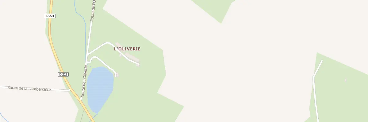 Plan du 122 Rte de l’Oliverie à Lignières-Orgères