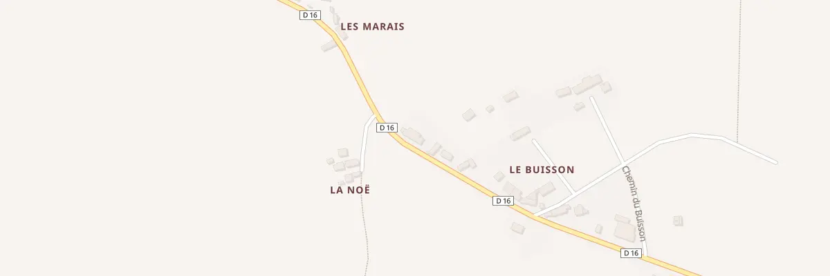 Plan du 22 Le Buisson à Saint-Germain-de-Coulamer