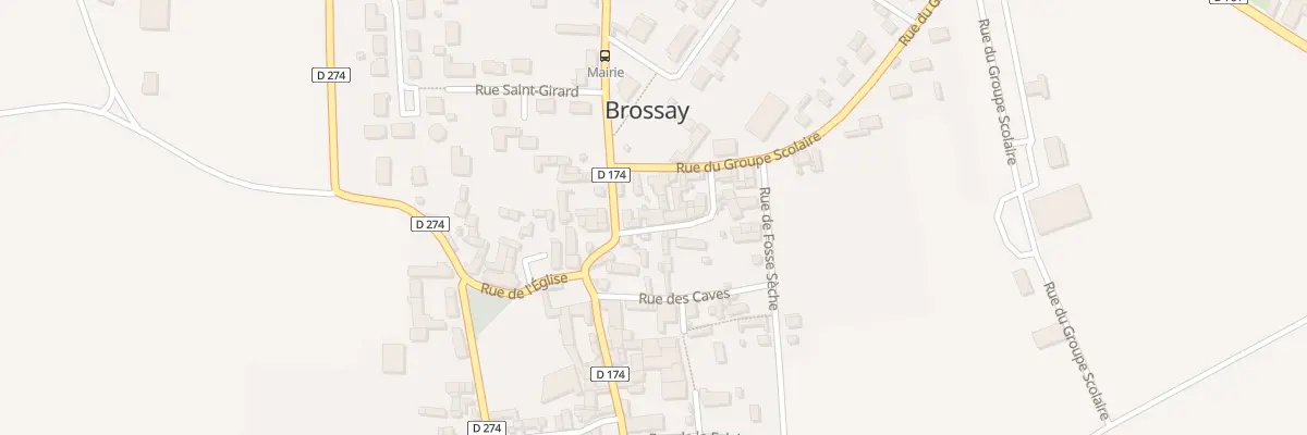 Plan du 1 Rue traversière à Brossay
