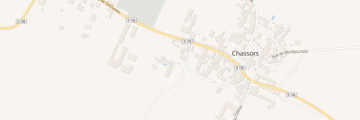 Plan du 1 Rue de la Callaudiere à Chassors