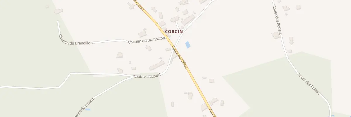 Plan du 5237 Corcin à Cercoux