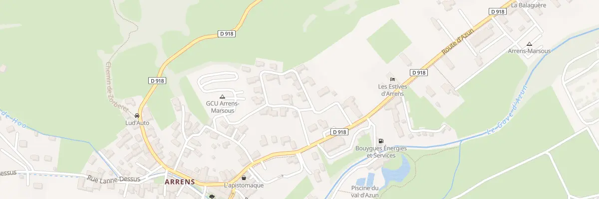 Plan du 7 Rue des Paus à Arrens-Marsous