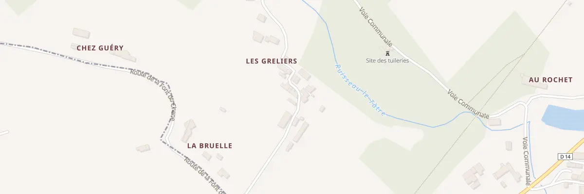 Plan du 5063 Les Greliers au Tâtre