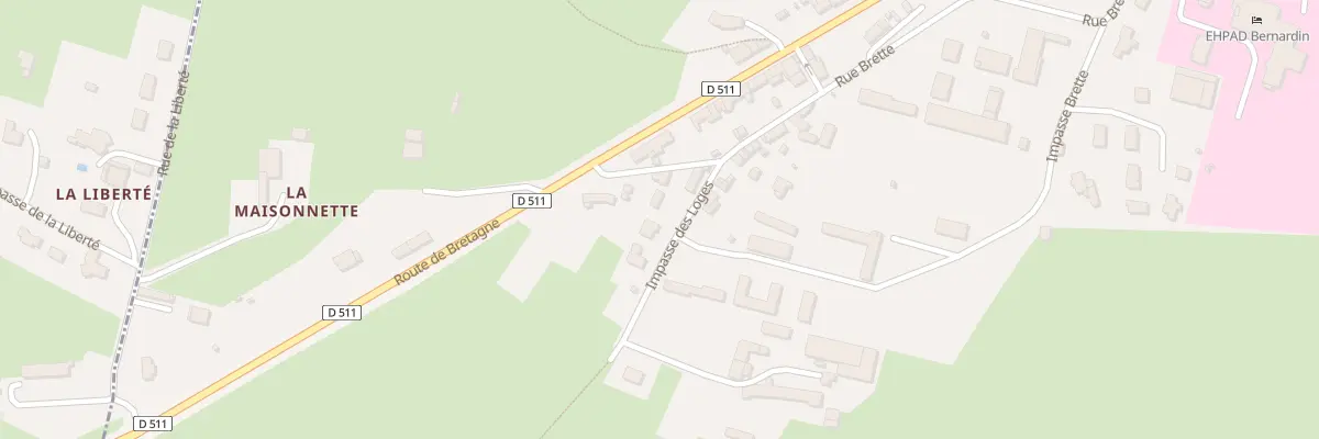 Plan du 40 Rue Brette à Falaise
