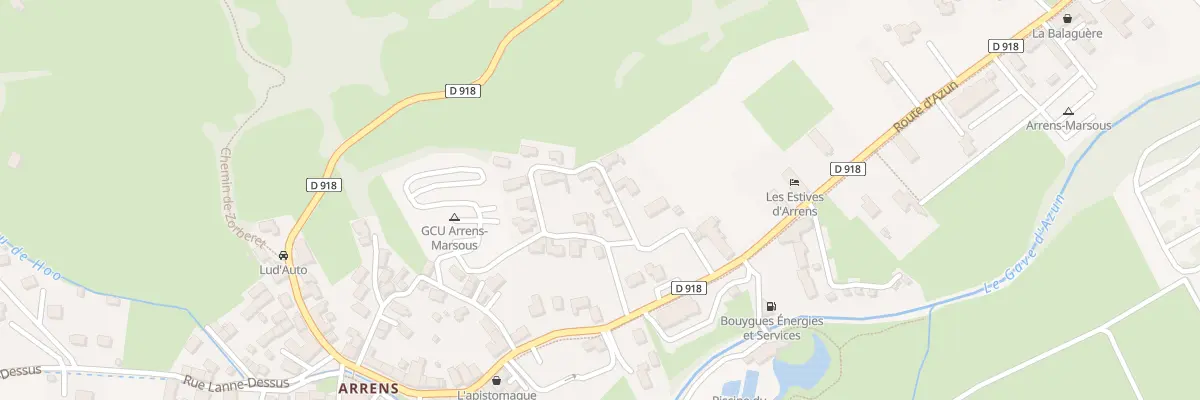 Plan du 9 Rue des Paus à Arrens-Marsous