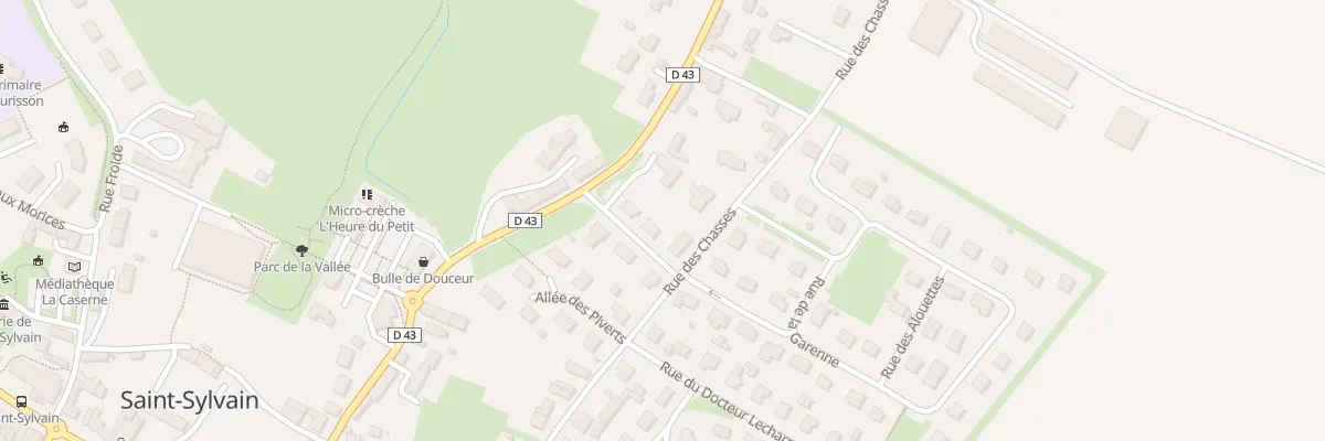 Plan du 7 Rue des Grives à Saint-Sylvain