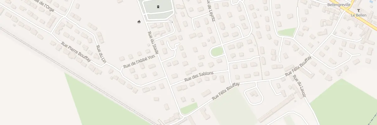 Plan du 6 Imp des Fossettes à Bellengreville