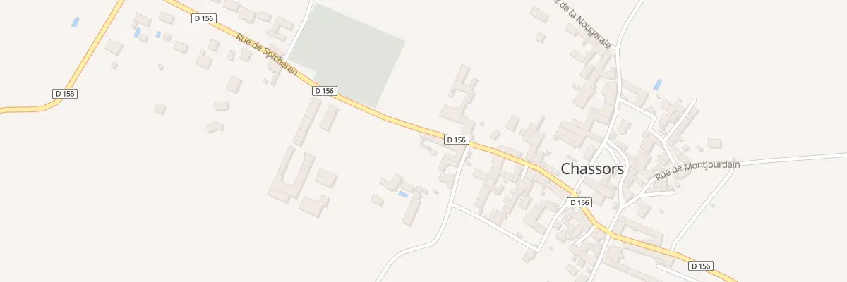 Plan du 22 Rue de Spicheren à Chassors