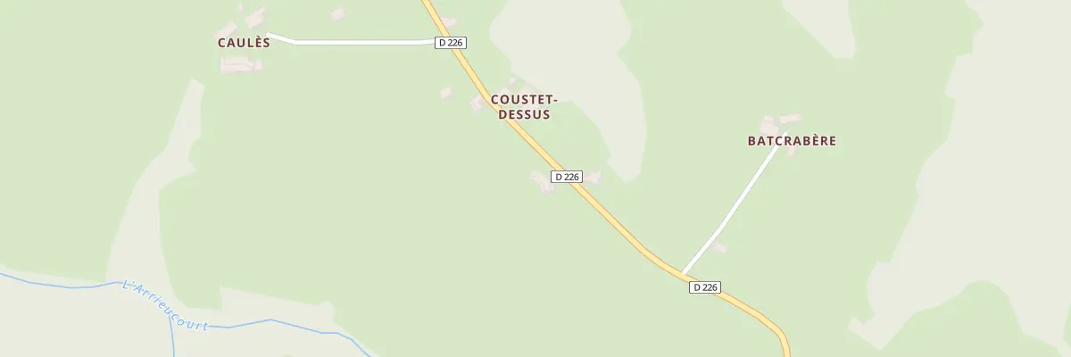 Plan du 1314 Rte d’Asson à Lestelle-Bétharram