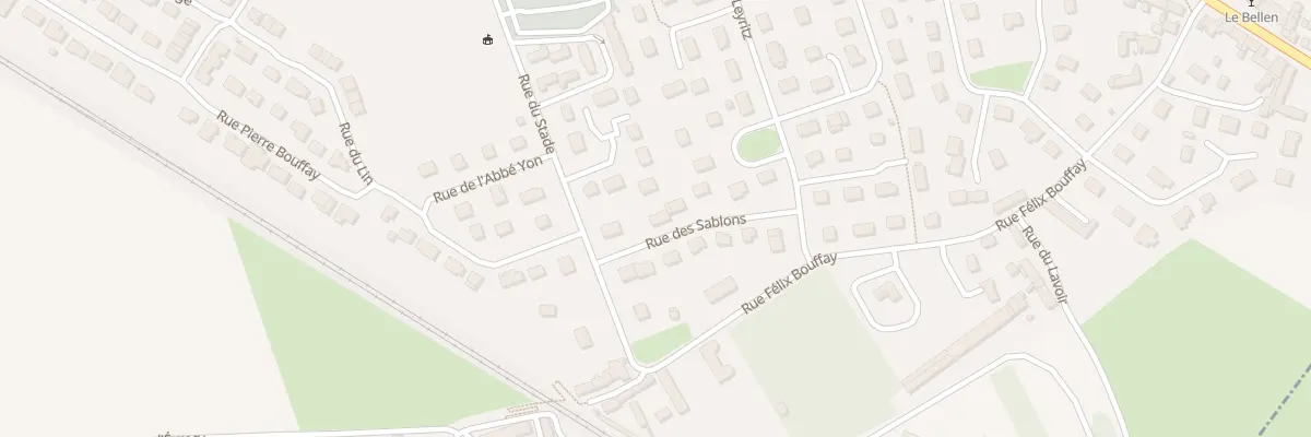 Plan du 5 Rue des Sablons à Bellengreville
