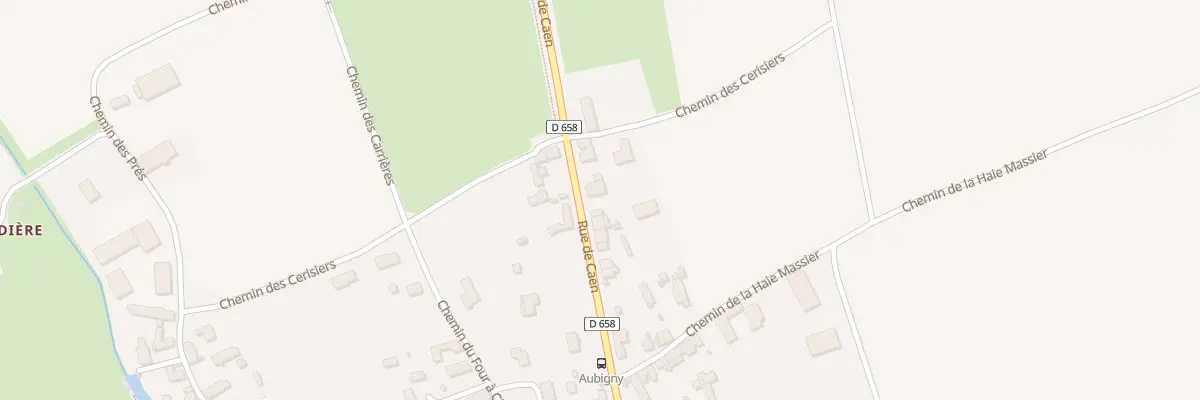 Plan du 17 Rue de Caen à Aubigny