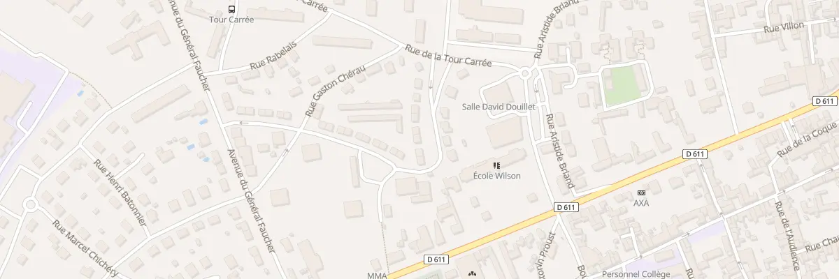 Plan du 14 Rue Duguesclin à Saint-Maixent-l’École