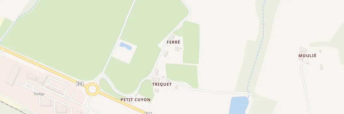 Plan du 3470 Imp Condom au Houga