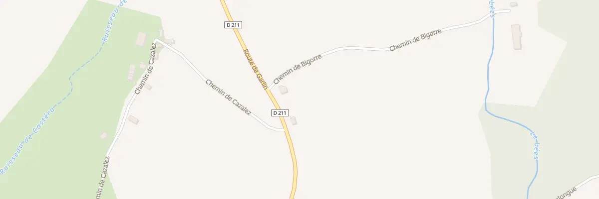 Plan du 6 Rte de Garlin à Lannecaube