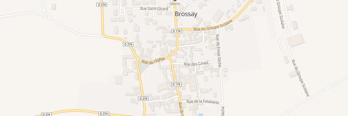 Plan du 27 Rue de la mairie à Brossay