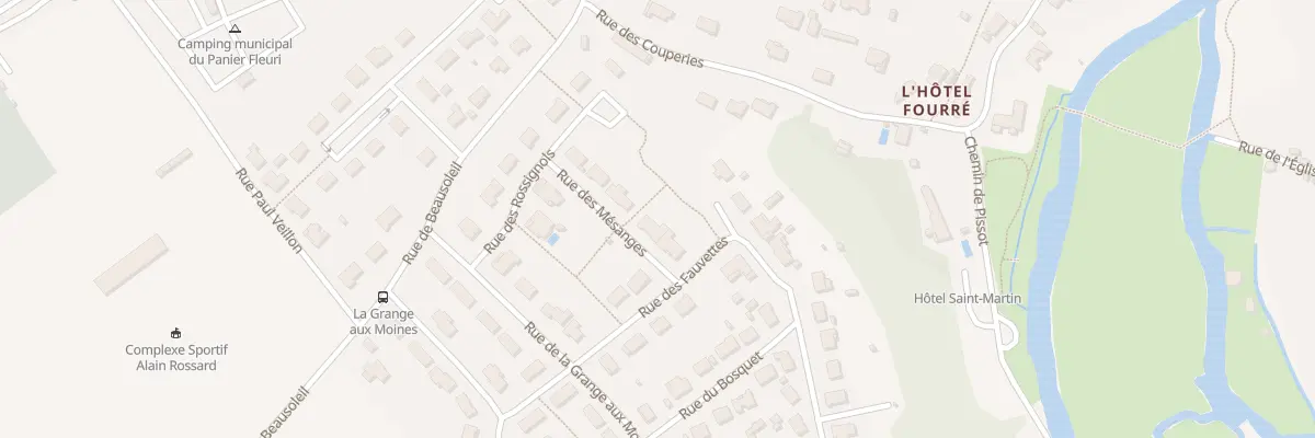 Plan du 7 Rue des Mésanges à Saint-Maixent-l’École