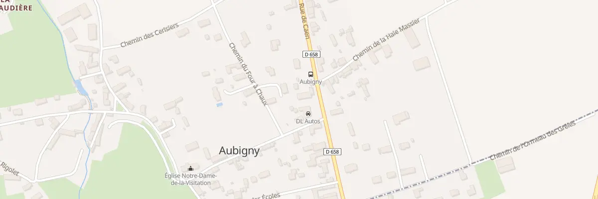 Plan du 20 Rue de Caen à Aubigny